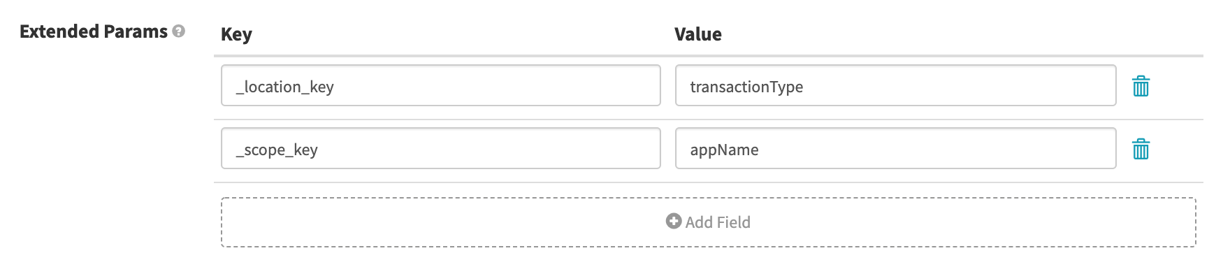 Extended Params for New Relic